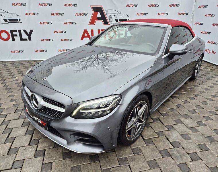 Mercedes-Benz C-klasa 220d AMG Cabrio, Led, 360 Kam, Tempomat, 18"