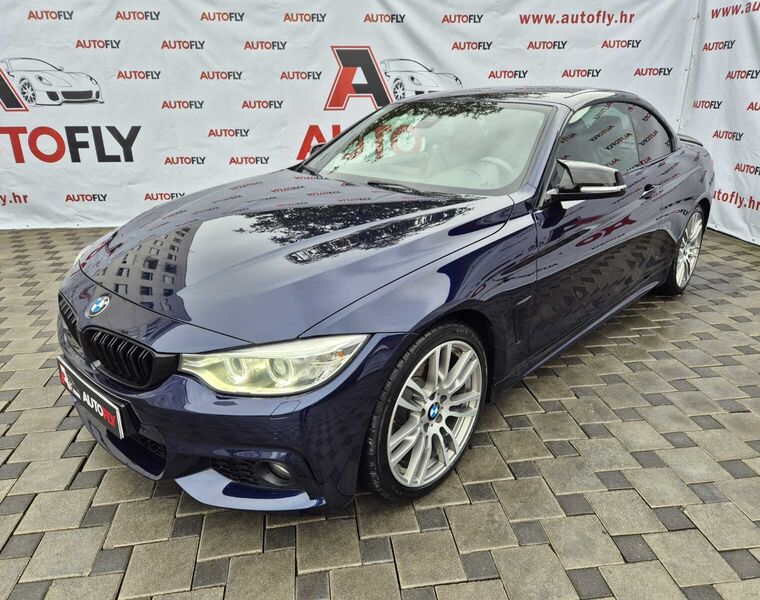 BMW serija 4 Cabriolet 420d M-paket, Shadow, Led, Koža, Navi, PDC, 19"